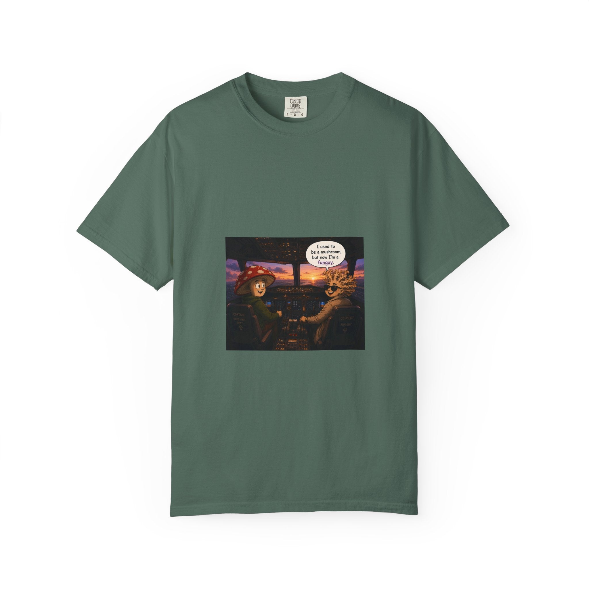 Mushroom to Funguy Graphic T-Shirt Mushroom