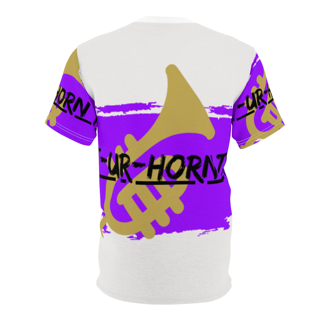 Toot Your Horn Unisex Cut & Sew Tee, Music Lover's Shirt, Unique Graphic Tee, Gift for Musicians, Jazz Inspired Apparel