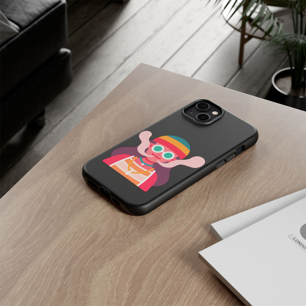 Black with Lil Stoner Tough Cases for iPhones