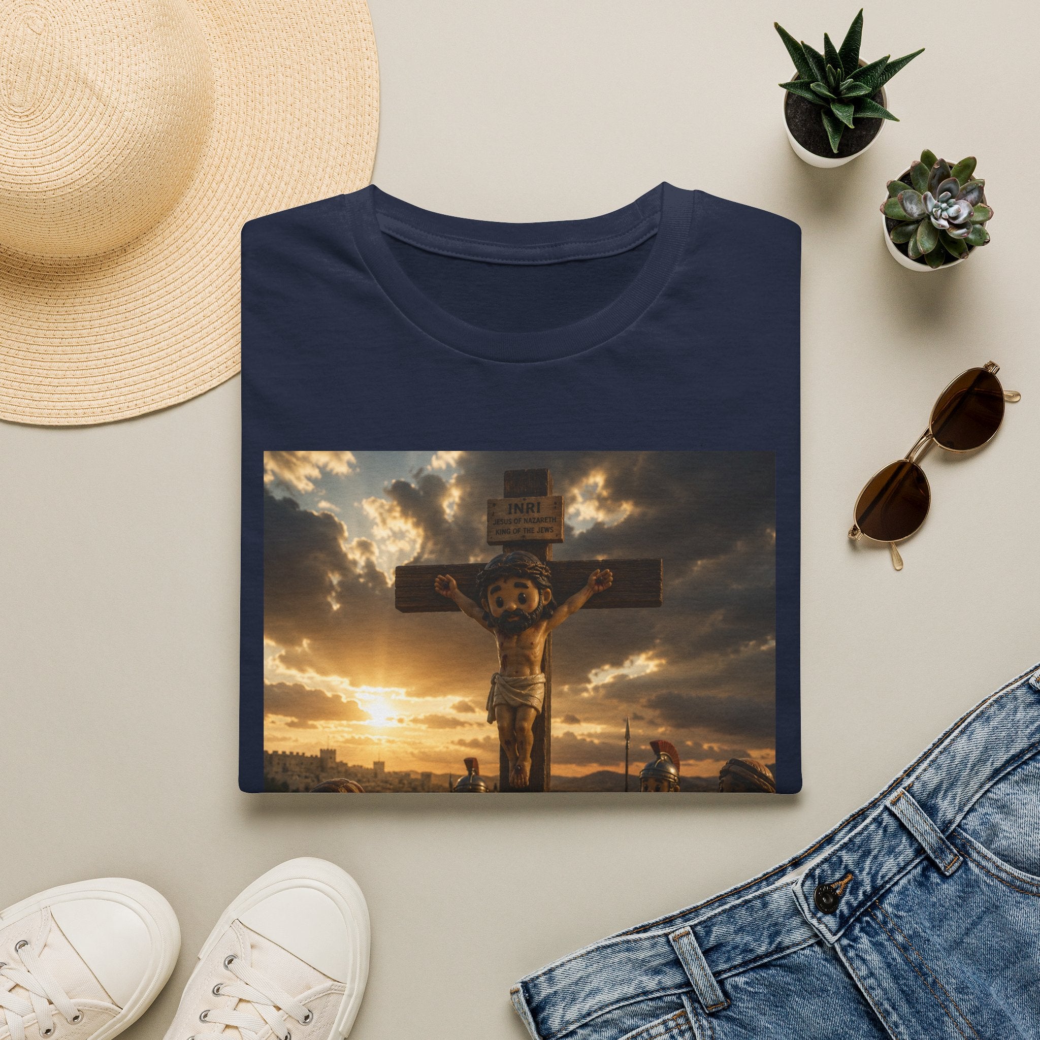 Tiny Jesus on the Cross