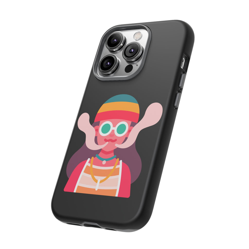 Black with Lil Stoner Tough Cases for iPhones