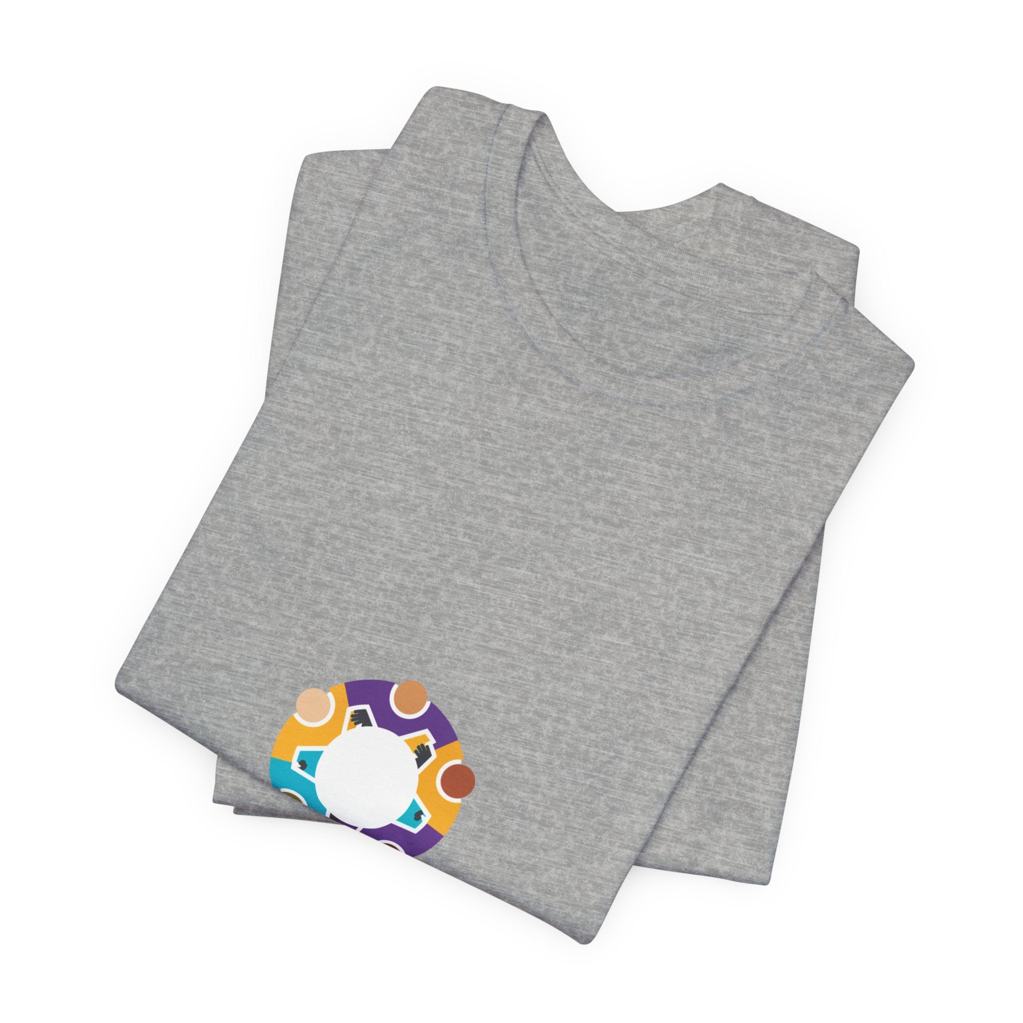 Together circle icon Tee | equality icon, solidarity symbol