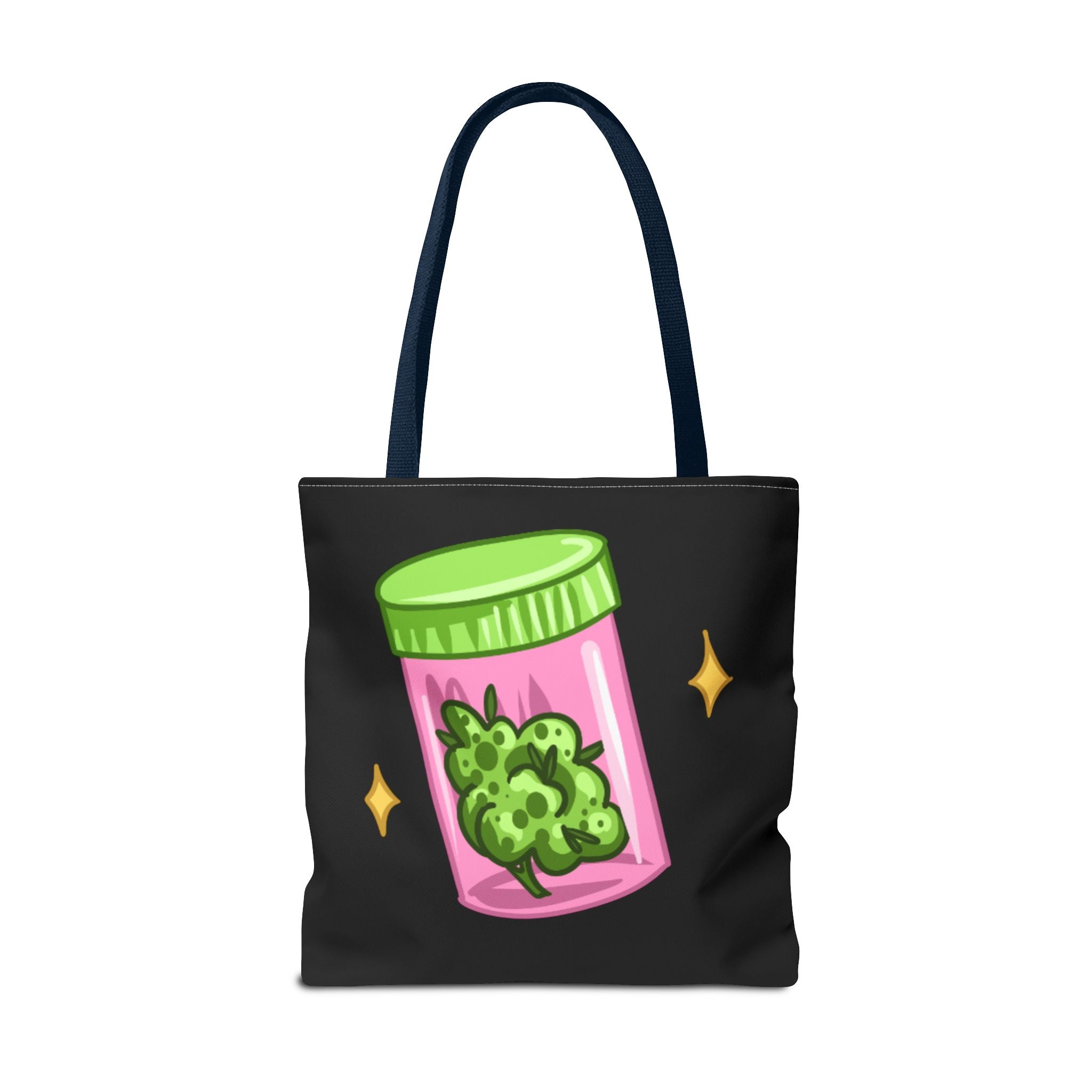 Vibrant Weed Tote Bag - Fun Cannabis Carryall for Partying, Gifts, Festivals, Eco-Friendly Shopping, Unique Statement Piece