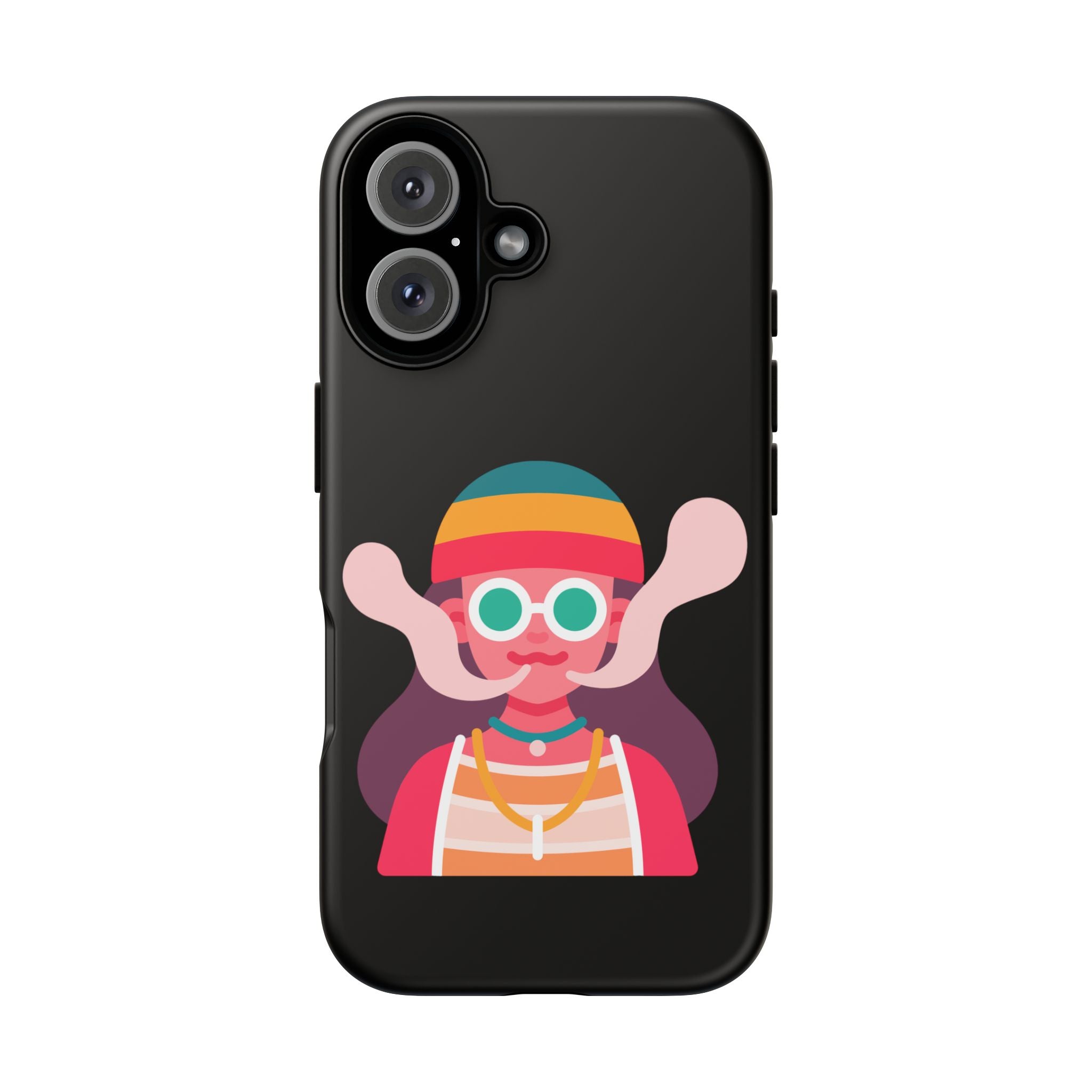Black with Lil Stoner Tough Cases for iPhones