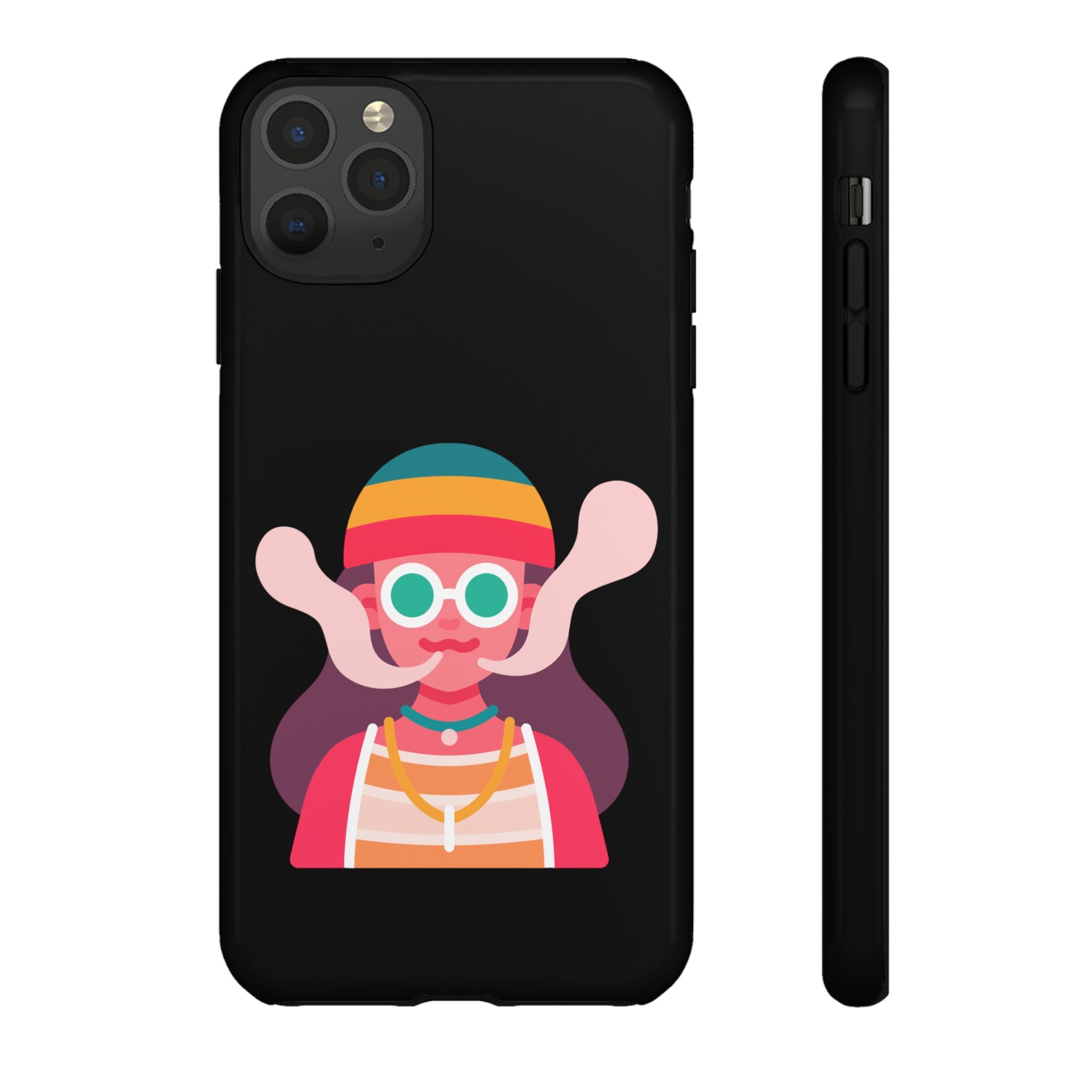 Black with Lil Stoner Tough Cases for iPhones