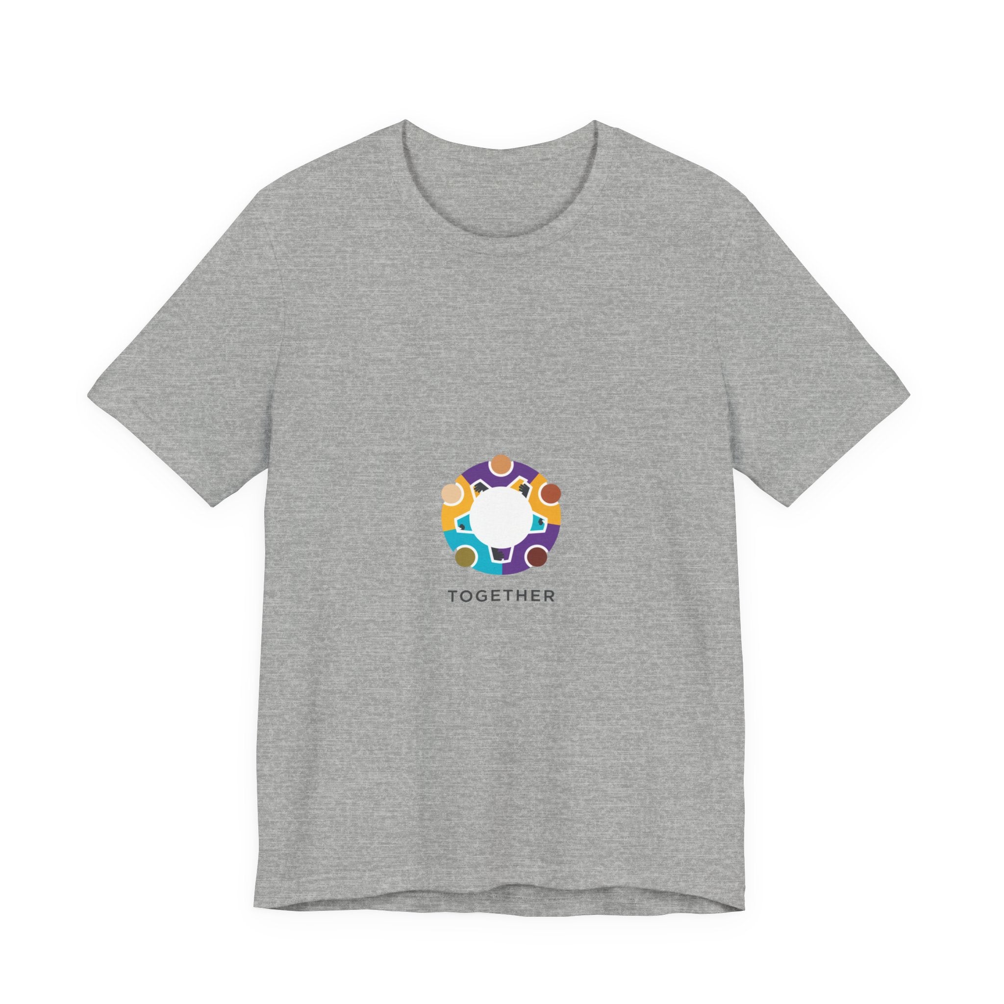 Together circle icon Tee | equality icon, solidarity symbol