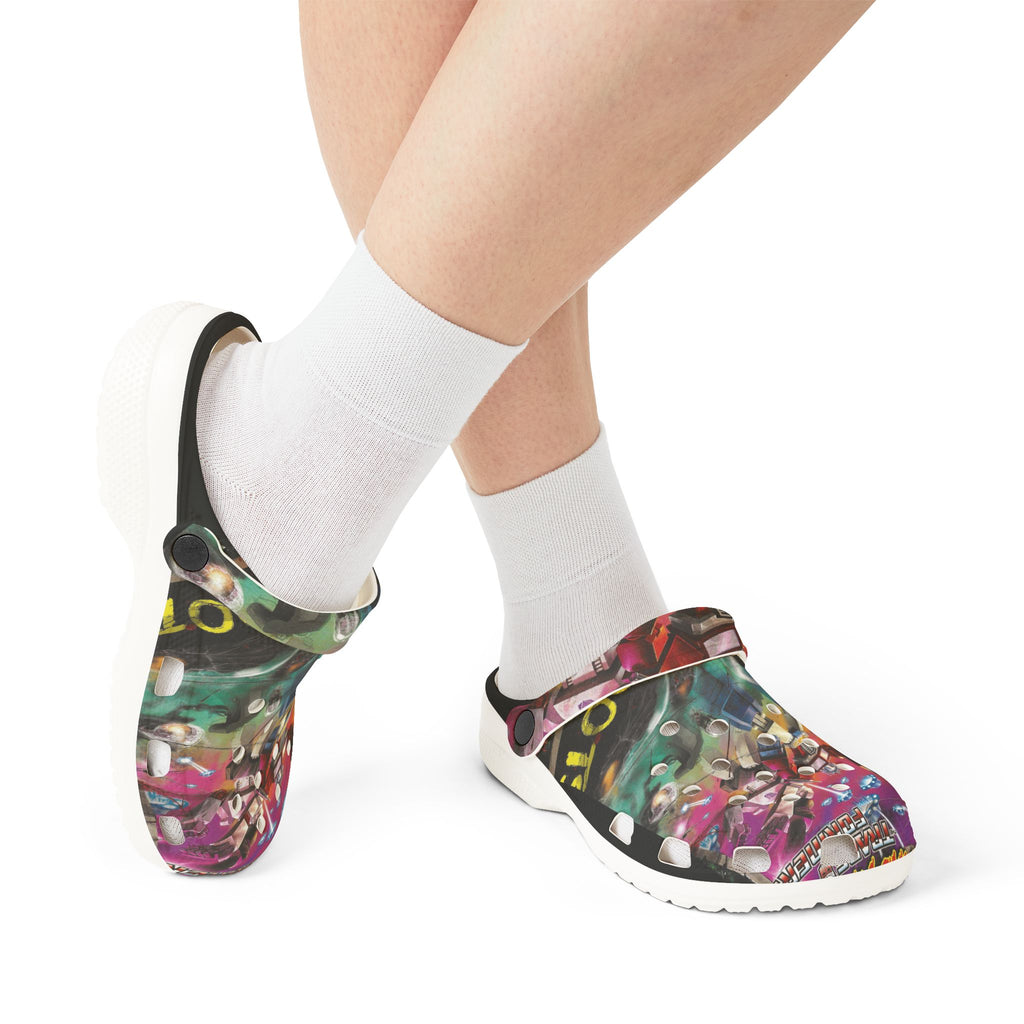 Mars Attacks Transformers EVA Foam Clogs