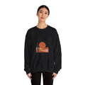 Desert Sunset Minimalist Mesa Sweatshirt | Southwestern adobe-inspired wall art
