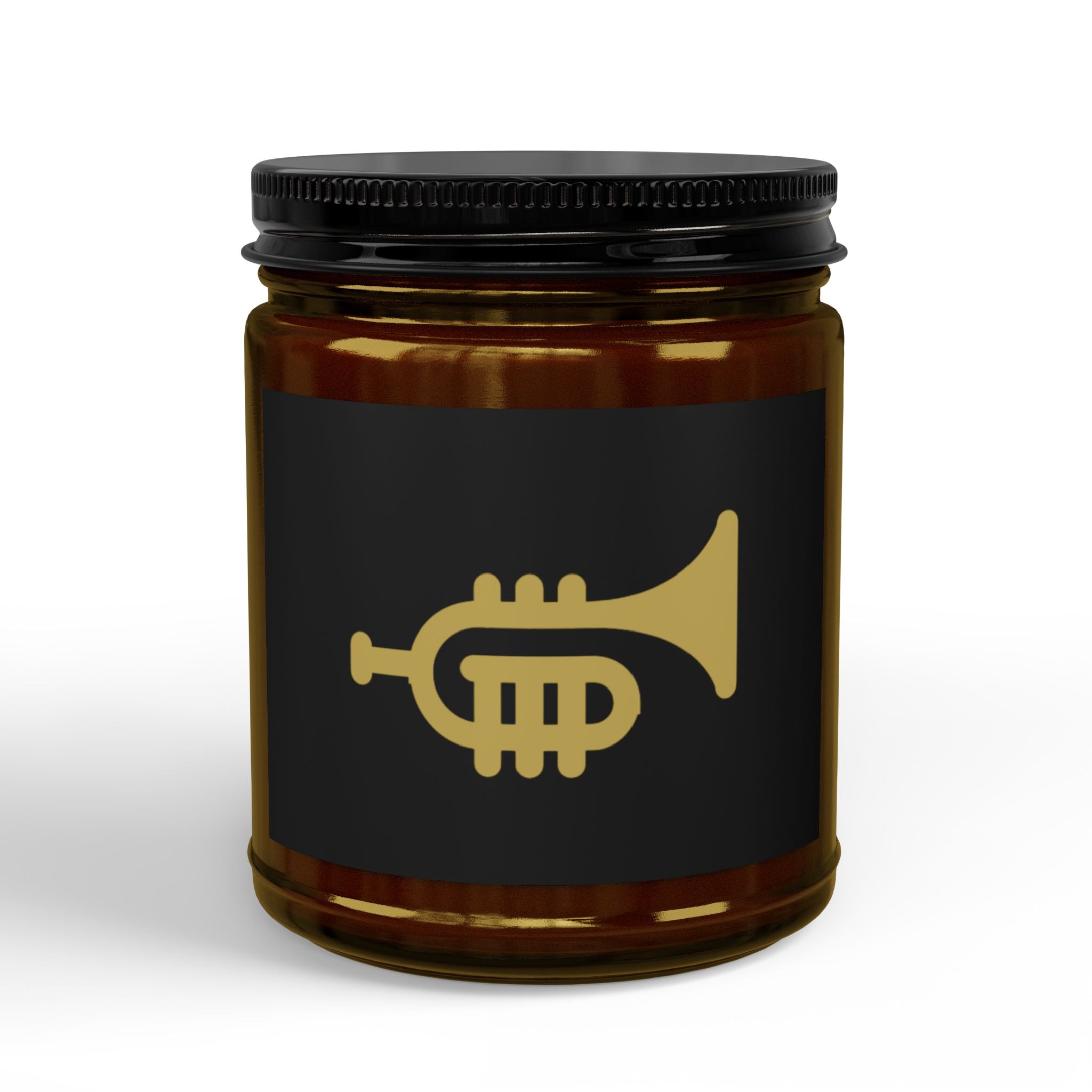 Toot-Ur-Horn Soy Candle — Amber Jar Scented Candle (4oz & 9oz)