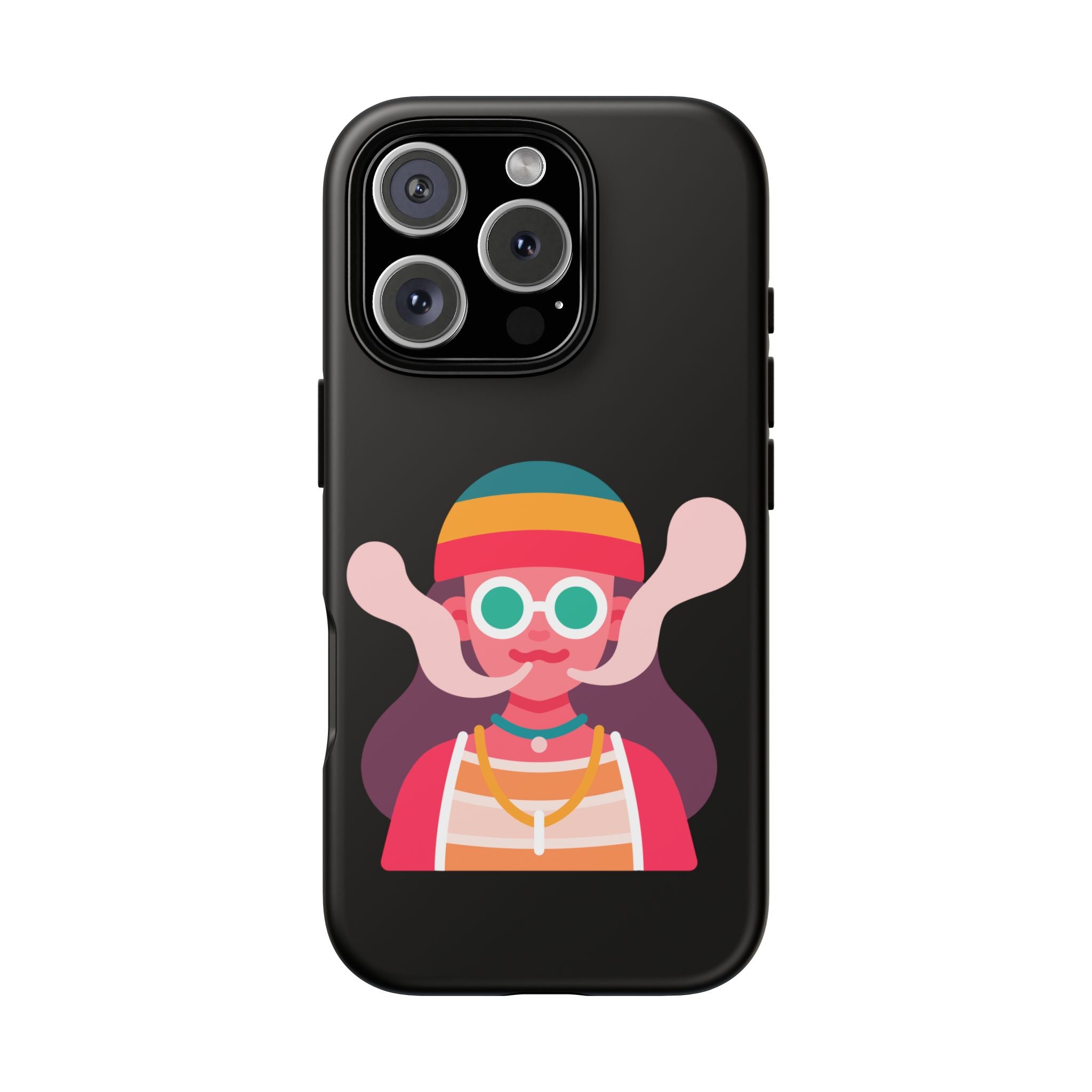 Black with Lil Stoner Tough Cases for iPhones