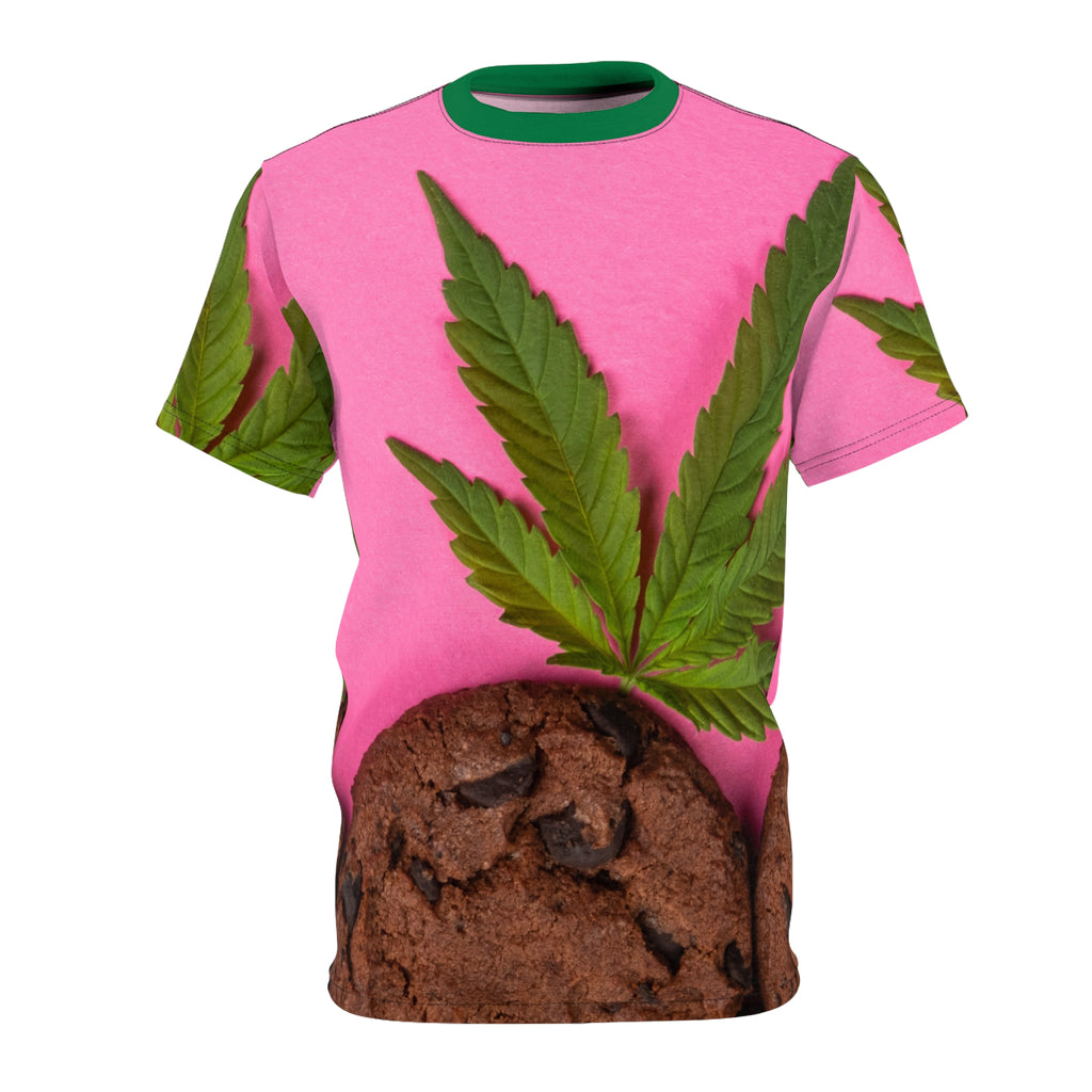 Cannabis Baked Leaf Tee